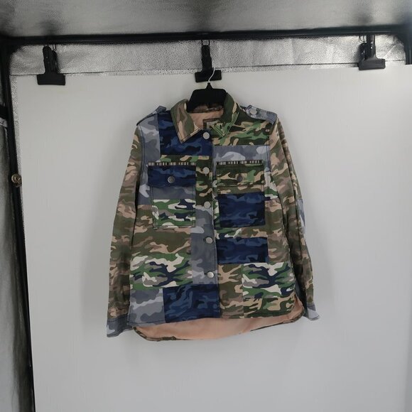 GAP Women's Multi-Colored Camo Jacket size Small - Picture 8 of 12